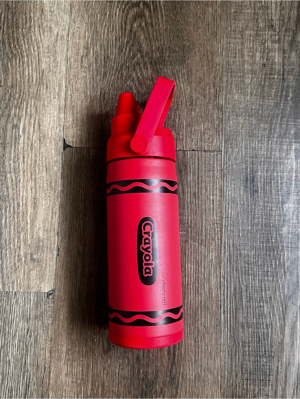 Crayola x Camelbak Red Crayon-Shaped 16oz Water Bottle